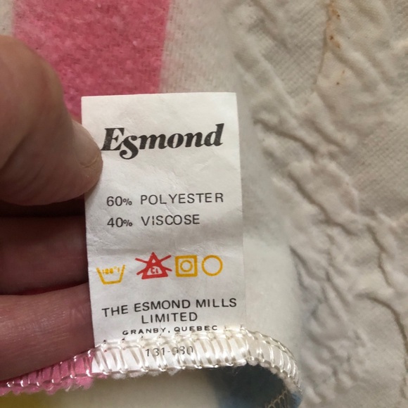 ✨NWT✨ Super Soft & Cuddly Vintage Baby Blanket - Picture 4 of 6